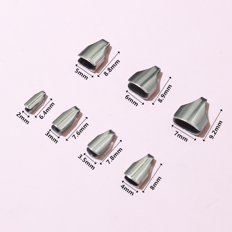 100pcs Stainless Steel 2-7mm F - Snapback Hat Flat บทวิจารณ์และราคา
