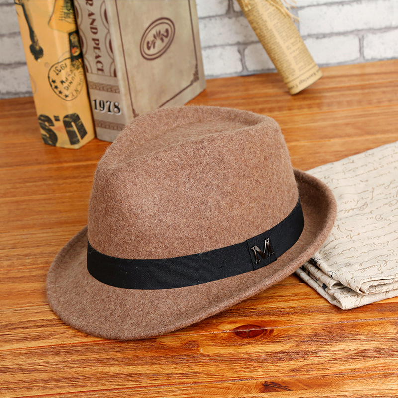 2025 Men Winter Thick Warm Fel - Fedora Hat Wool บทวิจารณ์และราคา