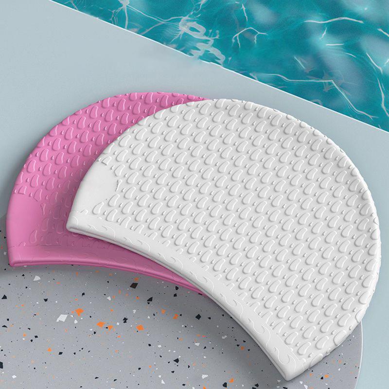 Professional Silicone Swim Cap - Swim Hat Silicone บทวิจารณ์และราคา