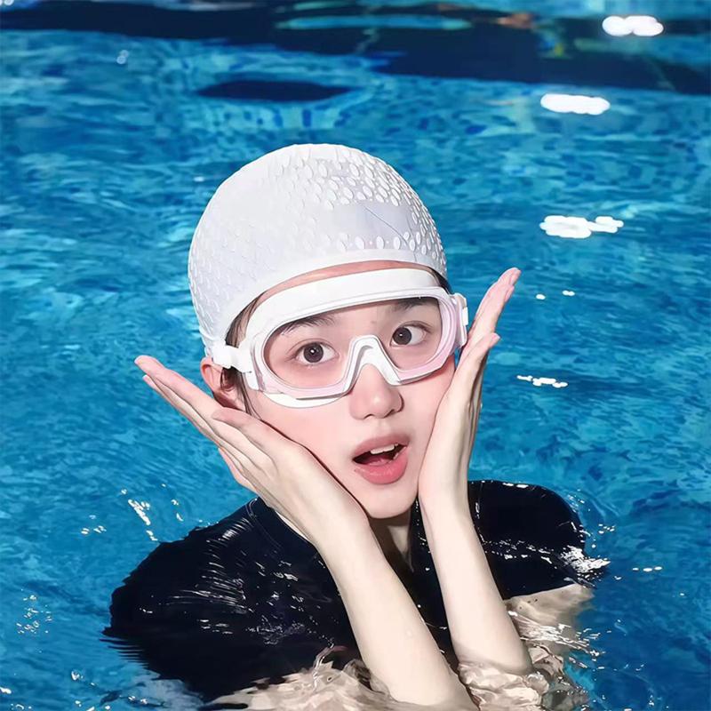 Professional Silicone Swim Cap - Swim Hat Silicone บทวิจารณ์และราคา