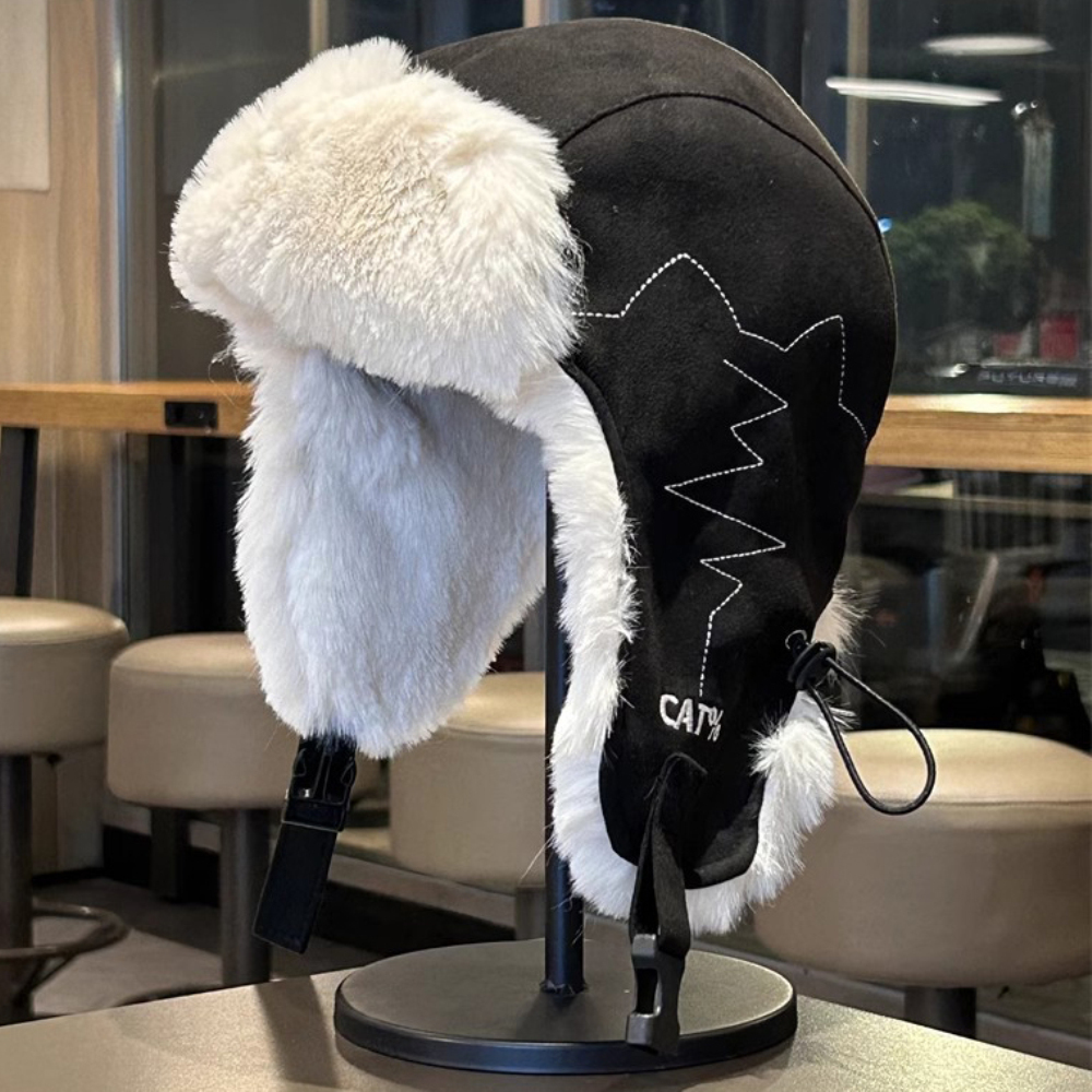 HT5017 Russian Hat New Thick W - Trapper Hat Ear Flap บทวิจารณ์และราคา