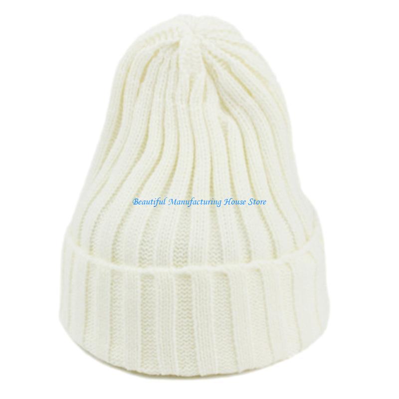 E56A Unisex Winter Ribbed Knit - Beanie Cuffed Knit บทวิจารณ์และราคา