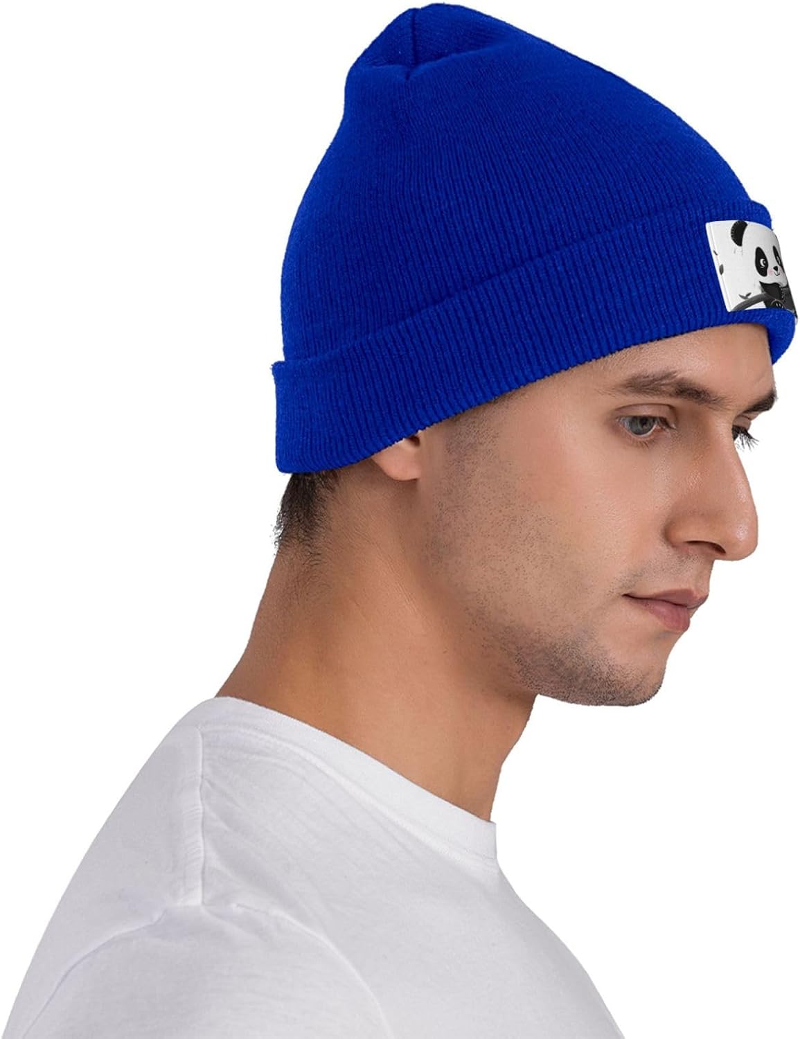 Beanie for Men Winter Hats for - Beanie Cuffed Knit บทวิจารณ์และราคา