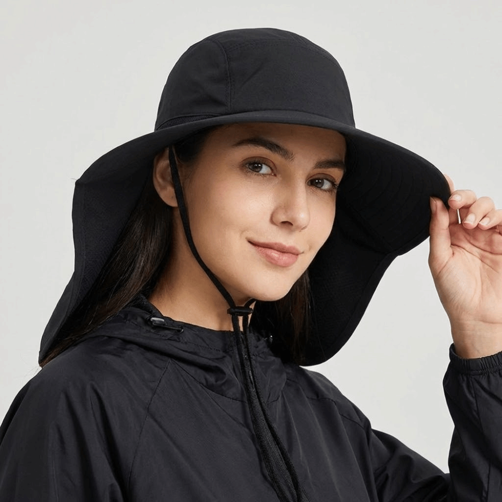 Fashion Wide Brim Outdoor Sun  - Sun Hat Wide Brim บทวิจารณ์และราคา
