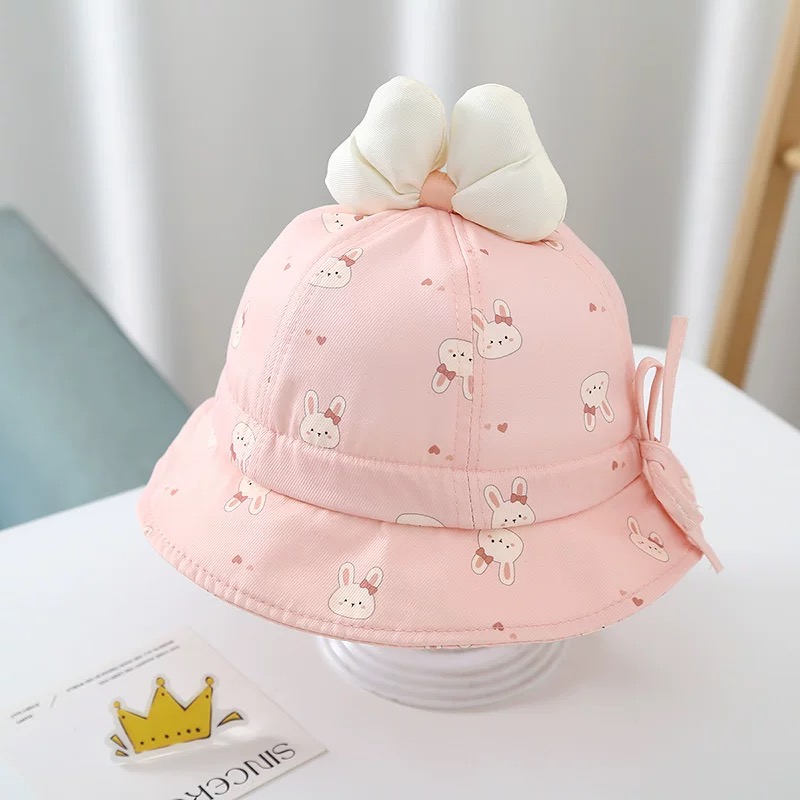 Spring 2026 New Cartoon Bear R - Bucket Hat Cotton บทวิจารณ์และราคา