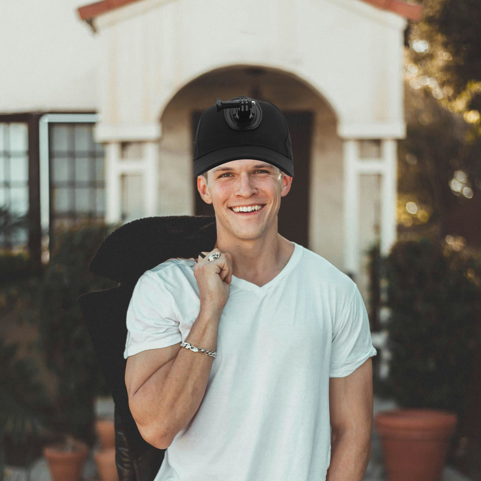 Sports Camera Cap Adjustable C - Dad Hat Cotton บทวิจารณ์และราคา