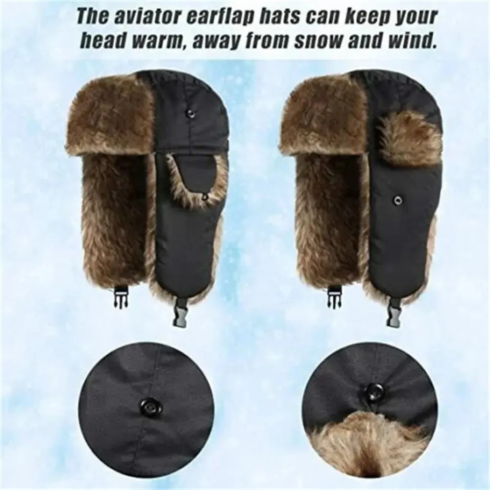 Men's Winter Trapper Aviator T - Winter Trapper Hat บทวิจารณ์และราคา