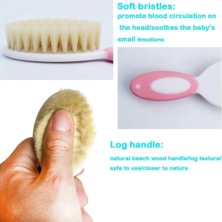 Baby Hair Brush Set for Newbor - Swim Hat Silicone บทวิจารณ์และราคา