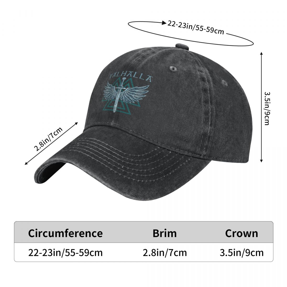Washed Men's Baseball Cap Nors - Golf Cap Dad บทวิจารณ์และราคา