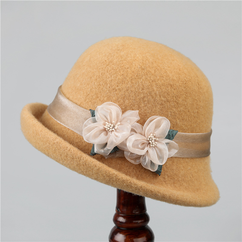 French Vintage Wool Beret - Ro - Beret French Wool บทวิจารณ์และราคา