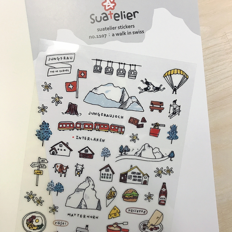 Suatelier Journal Stickers Wal - Running Cap Lightweight บทวิจารณ์และราคา