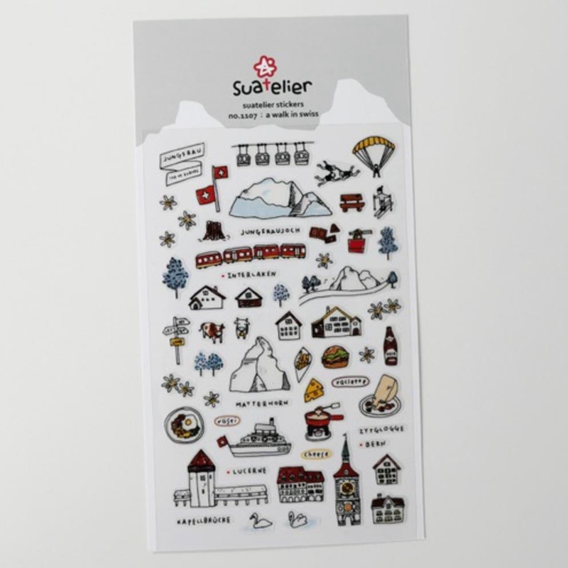 Suatelier Journal Stickers Wal - Running Cap Lightweight บทวิจารณ์และราคา