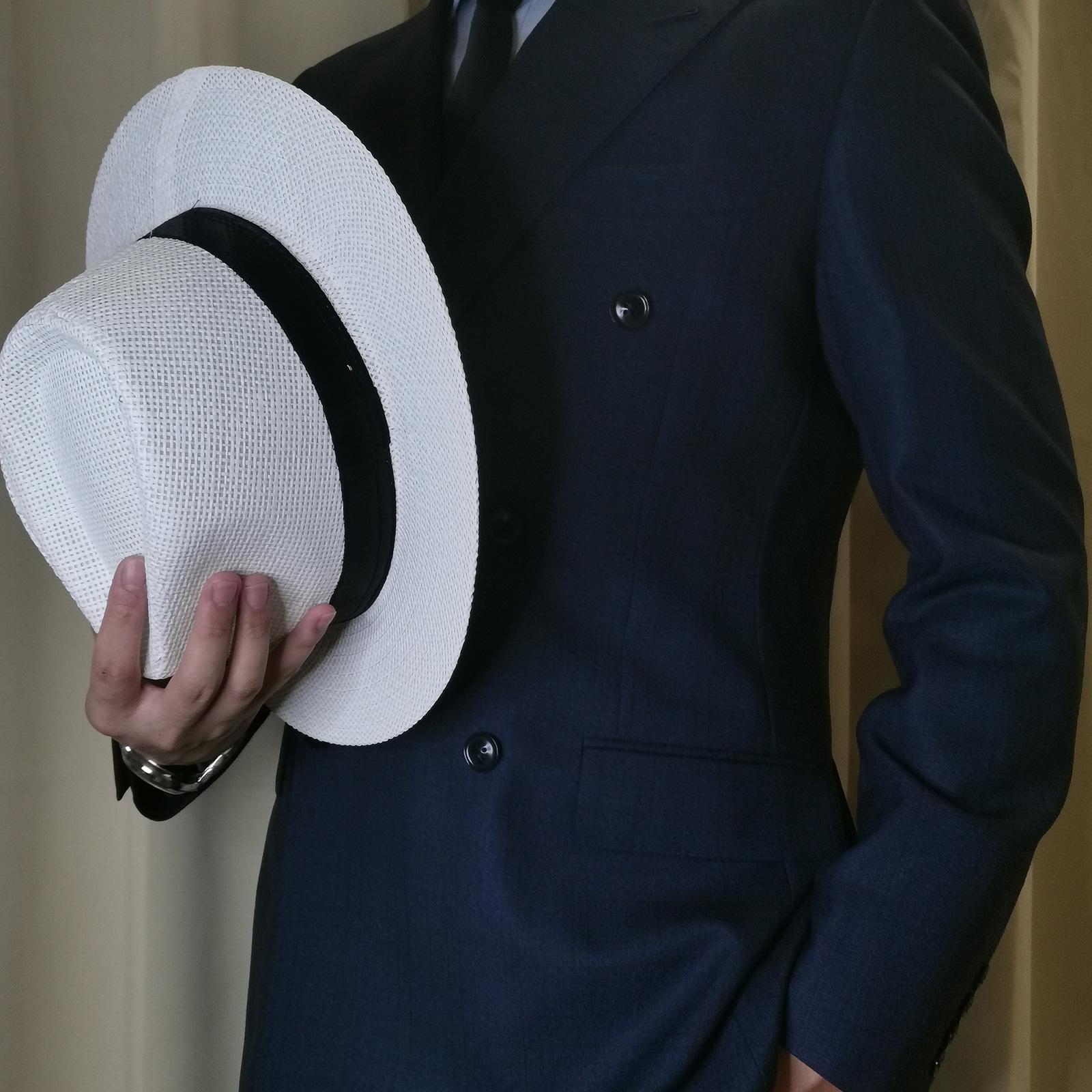 Men Summer Panama Straw Hat Na - Cowboy Hat Straw บทวิจารณ์และราคา