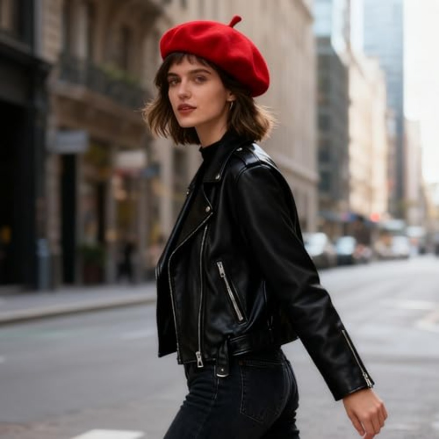 Women Classic French Beret Hat - Beret French Wool บทวิจารณ์และราคา