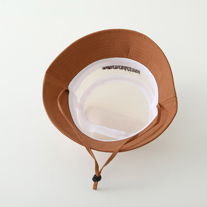 Letter Embroidered Baby Sun Ha - Bucket Hat Cotton บทวิจารณ์และราคา