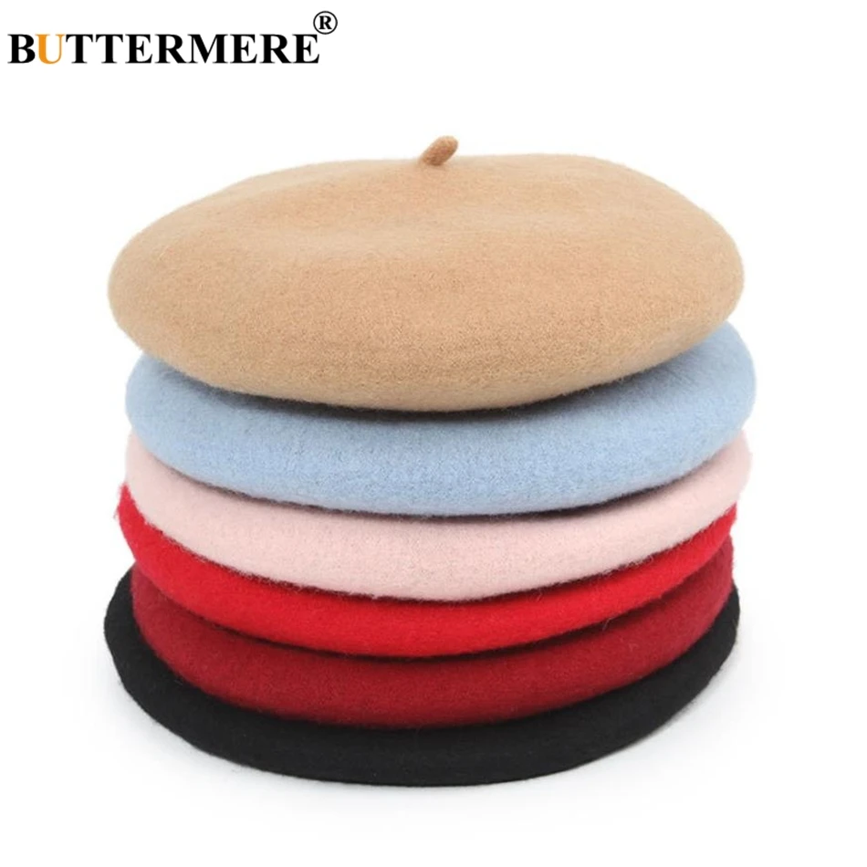 Navy Children Wool Beret Girl  - Beret French Wool บทวิจารณ์และราคา