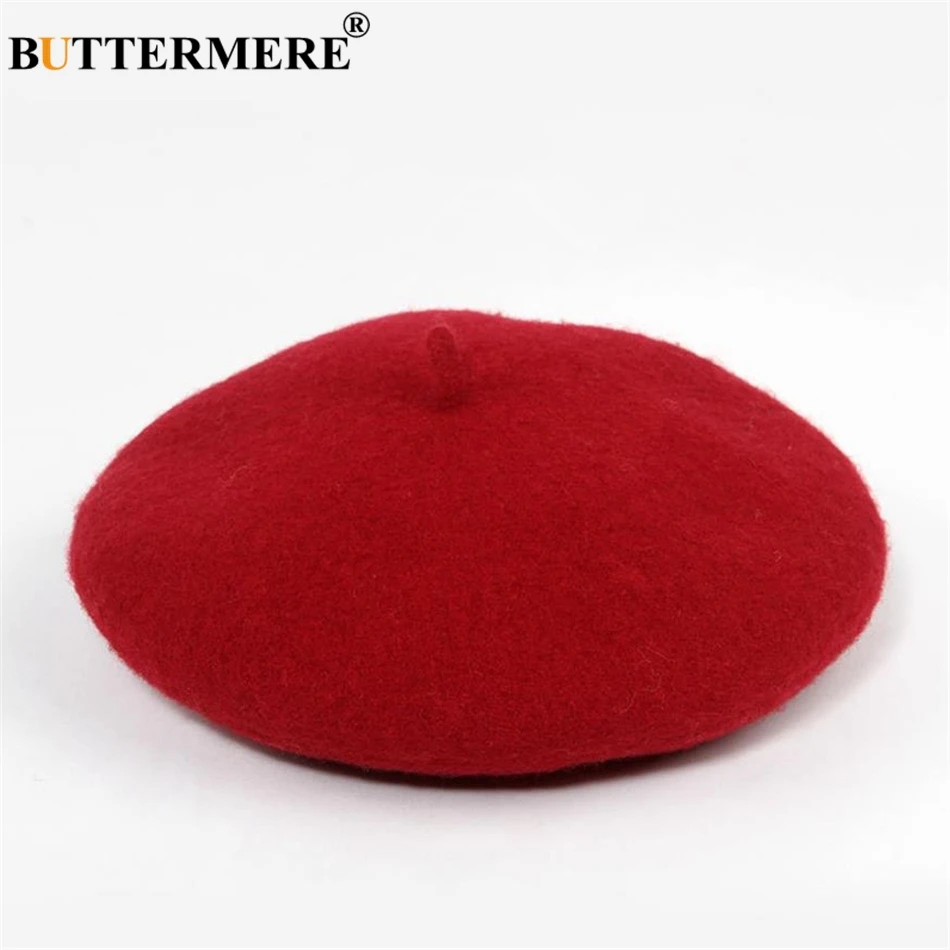Navy Children Wool Beret Girl  - Beret French Wool บทวิจารณ์และราคา