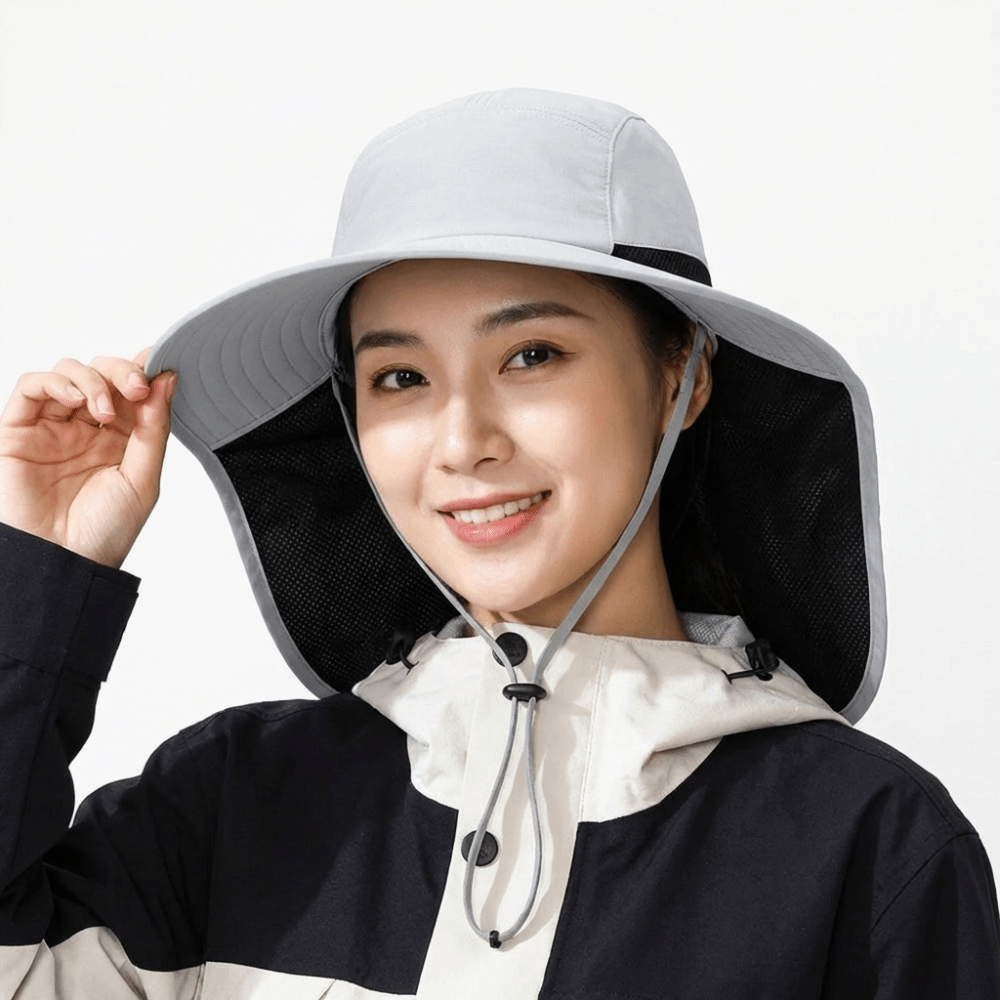 Simple Wide Brim Outdoor Sun H - Sun Hat Wide Brim บทวิจารณ์และราคา