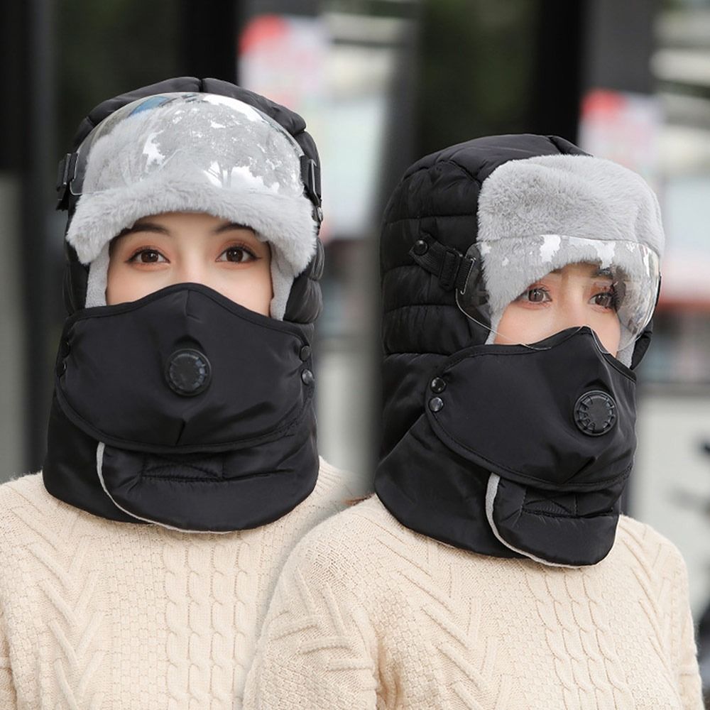 Cold Protection With Anti Fog  - Winter Trapper Hat บทวิจารณ์และราคา