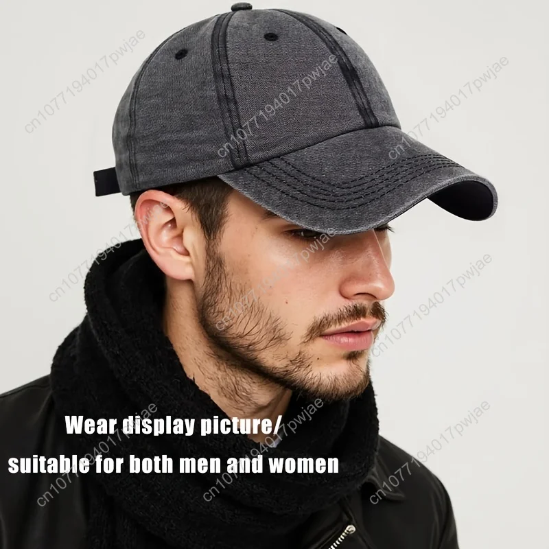 1pc Retro Distressed Washed Ba - Dad Hat Cotton บทวิจารณ์และราคา