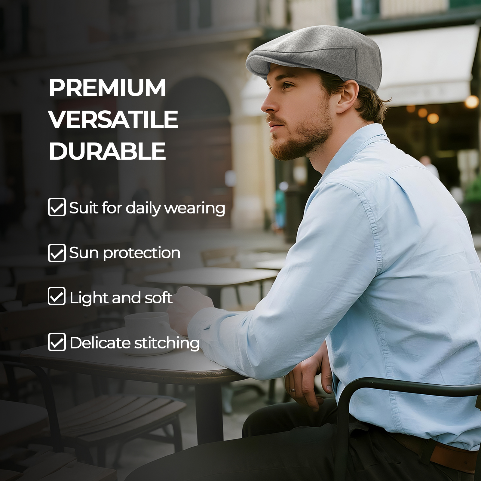 JGAGOUL Classic Newsboy Cap fo - Newsboy Cap Ivy บทวิจารณ์และราคา