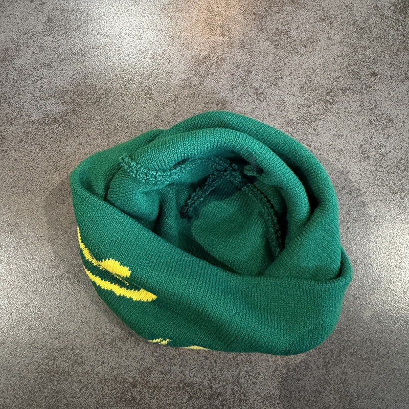 Tree Frog Print Beanie Men Wom - Beanie Cuffed Knit บทวิจารณ์และราคา