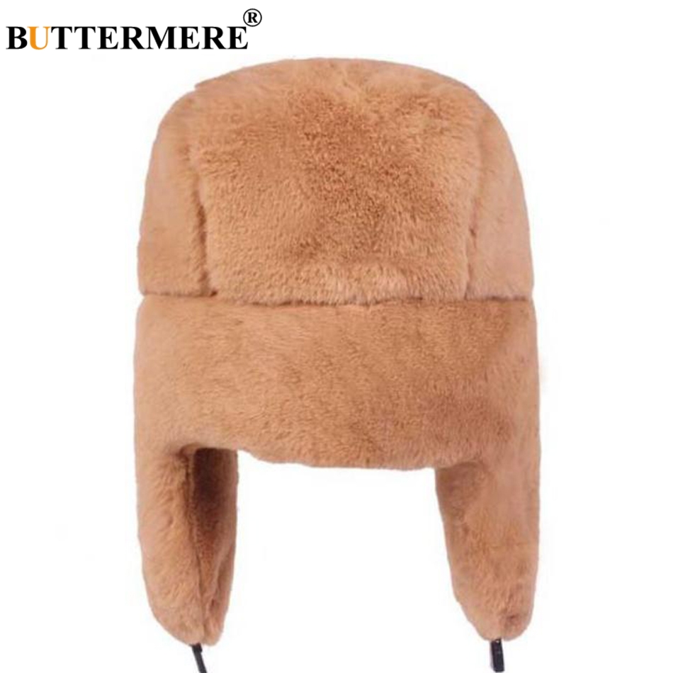BUTTERMERE Fur Caps Women Bomb - Winter Trapper Hat บทวิจารณ์และราคา