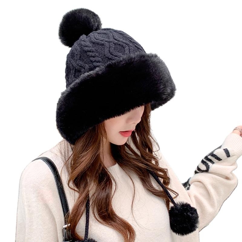 Women Winter Warm Thicken Plus - Trapper Hat Ear Flap บทวิจารณ์และราคา