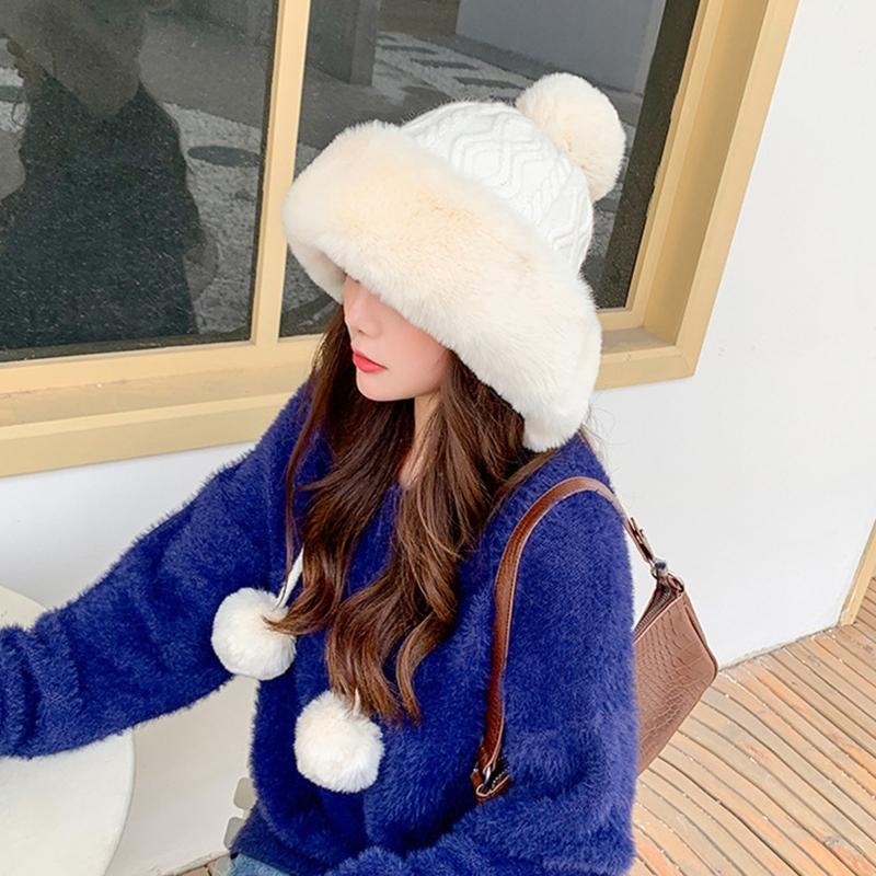 Women Winter Warm Thicken Plus - Trapper Hat Ear Flap บทวิจารณ์และราคา