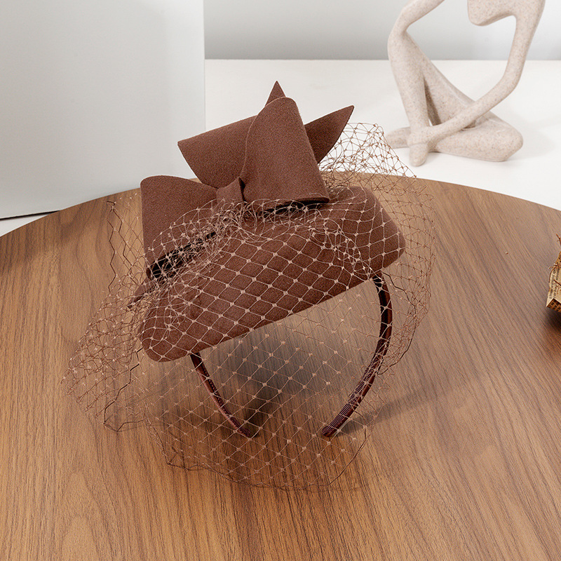 French Black Beret Fascinator  - Beret French Wool บทวิจารณ์และราคา