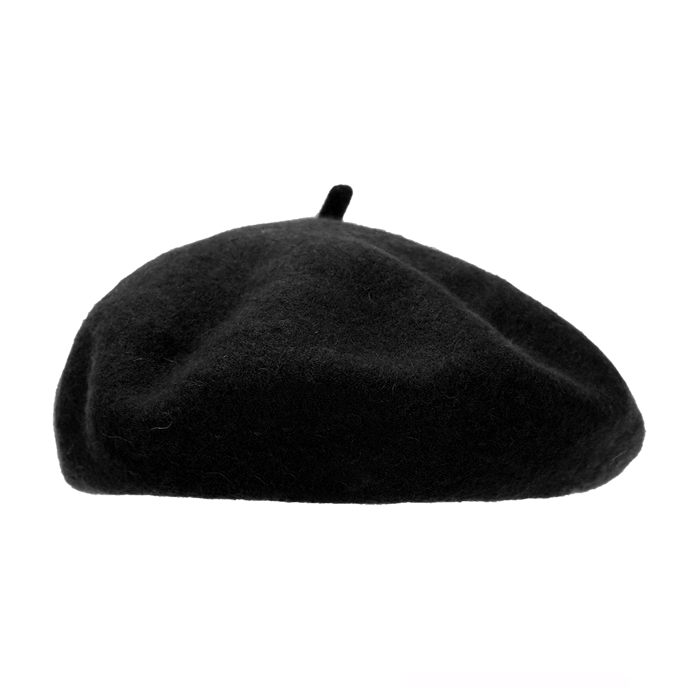 A solid-color wool beret for w - Beret French Wool บทวิจารณ์และราคา