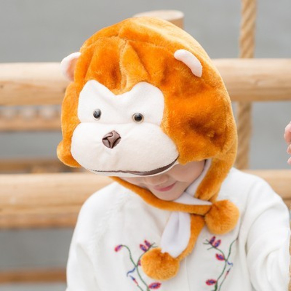 Cartoon Plush Moving Hat Anima - Trapper Hat Ear Flap บทวิจารณ์และราคา