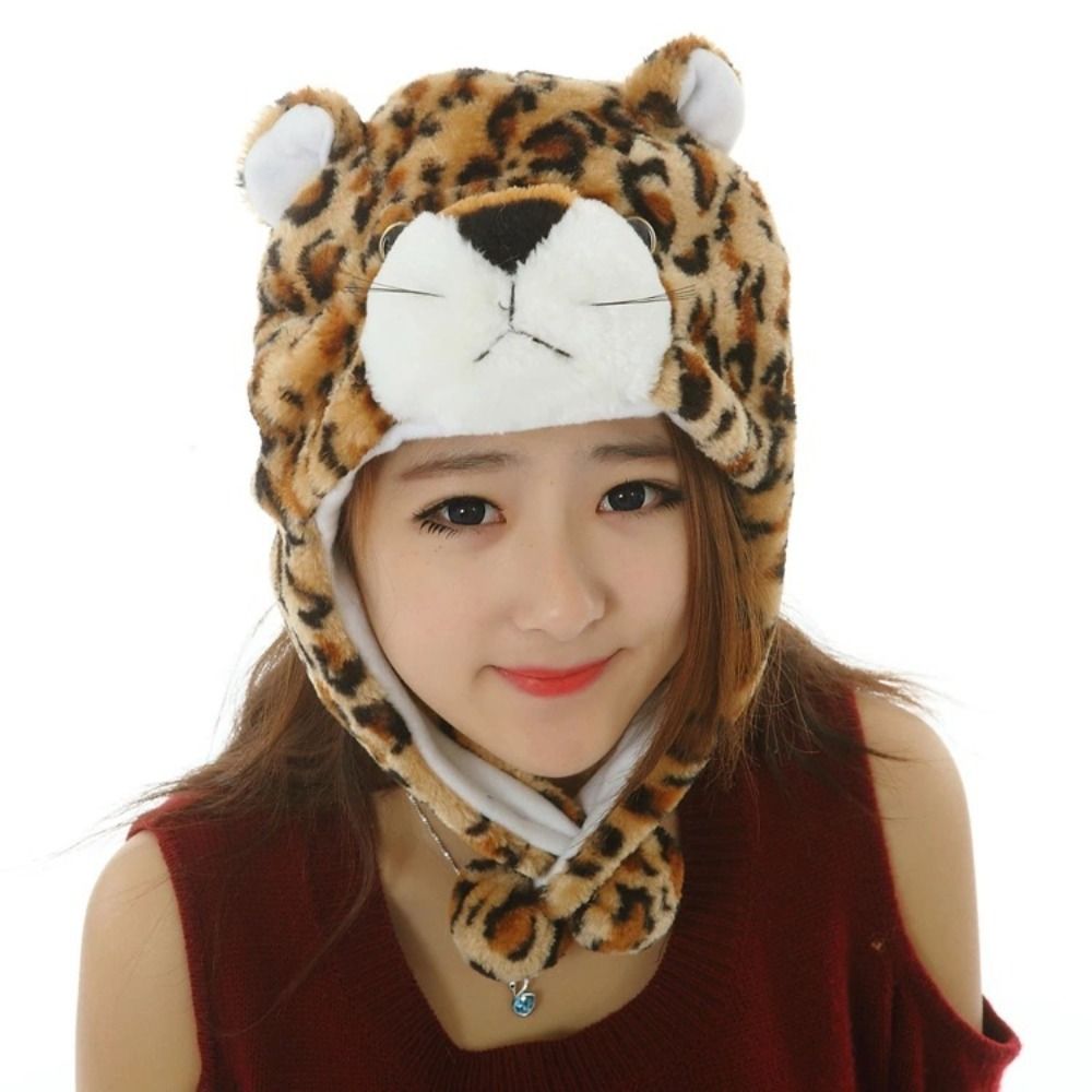 Cartoon Plush Moving Hat Anima - Trapper Hat Ear Flap บทวิจารณ์และราคา