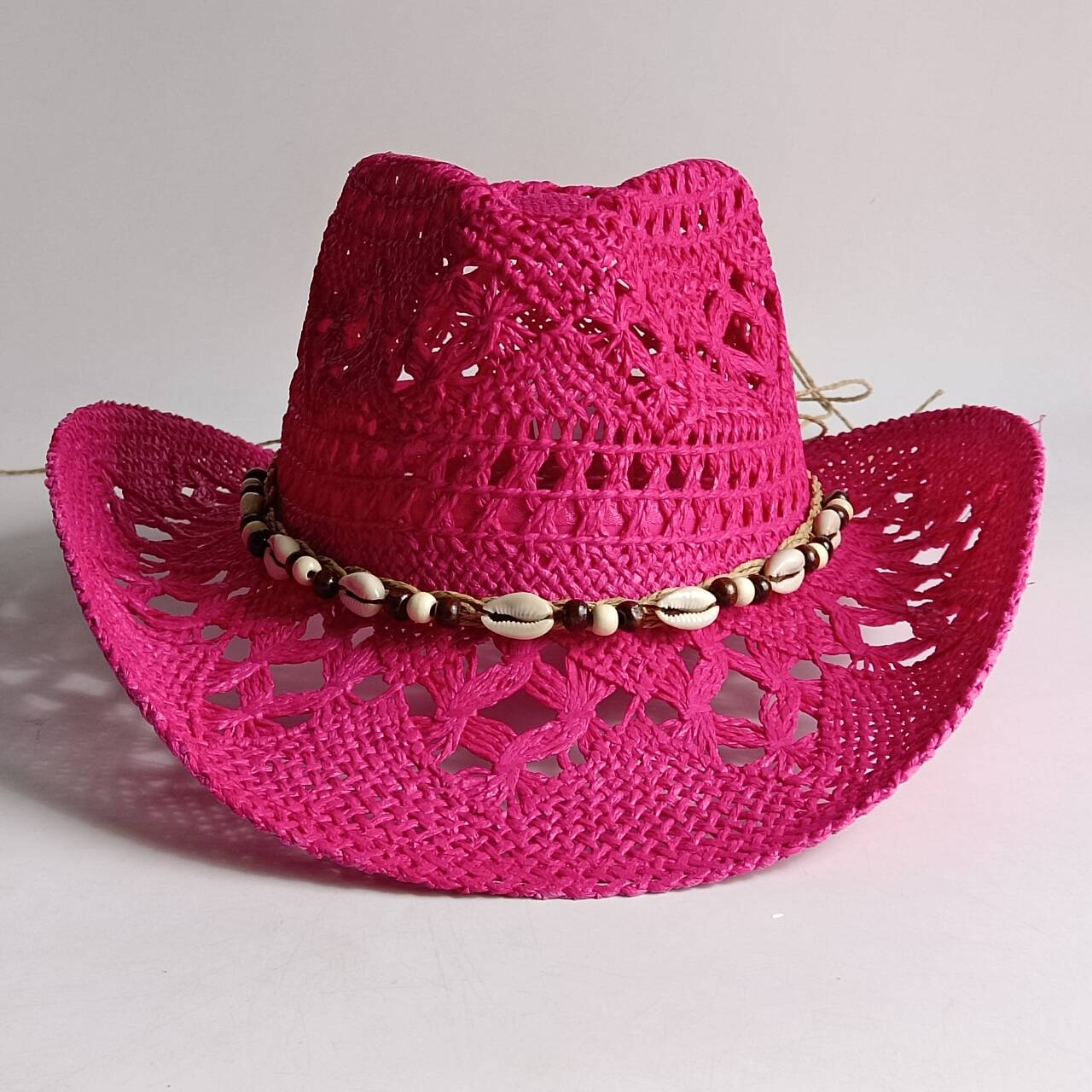 Summer Straw Hat Beach Women M - Cowboy Hat Straw บทวิจารณ์และราคา