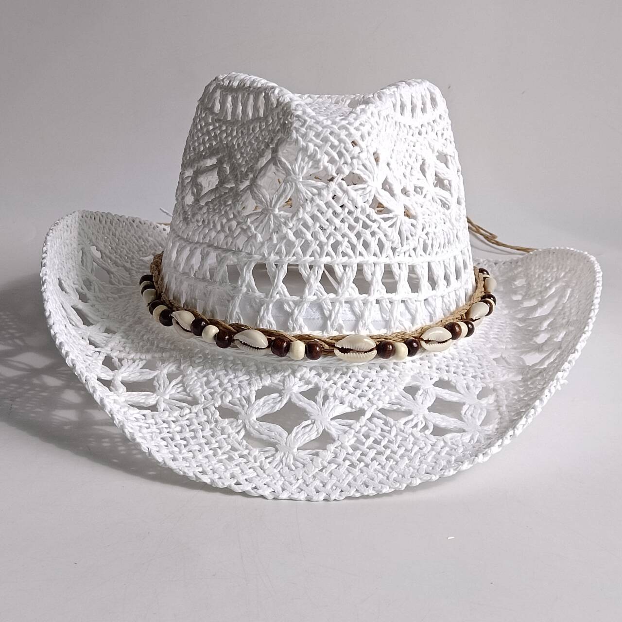 Summer Straw Hat Beach Women M - Cowboy Hat Straw บทวิจารณ์และราคา