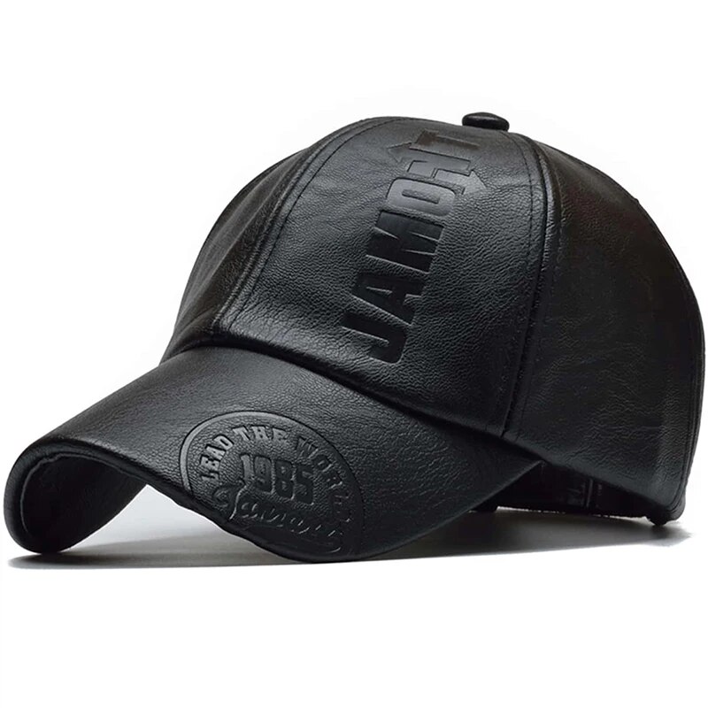 Unisex 1985 Imprinting Leather - Baseball Cap Structured บทวิจารณ์และราคา