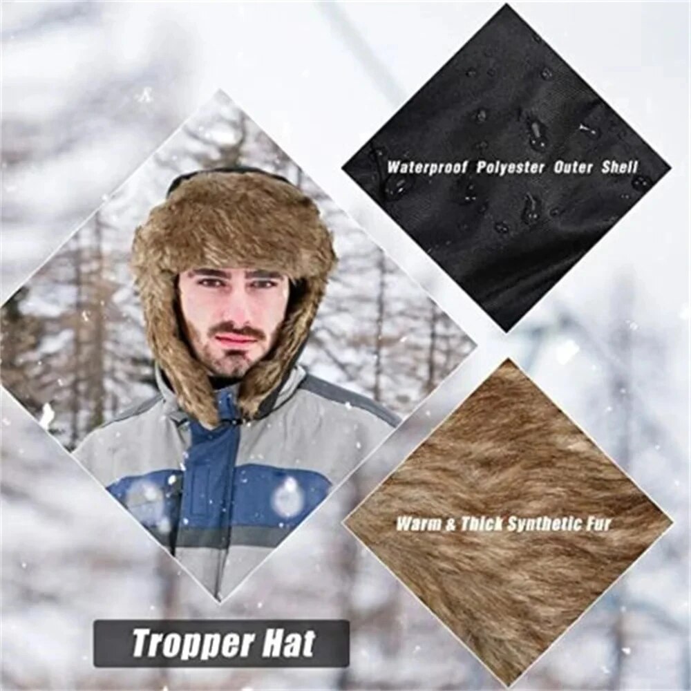 Men's Winter Trapper Aviator T - Winter Trapper Hat บทวิจารณ์และราคา