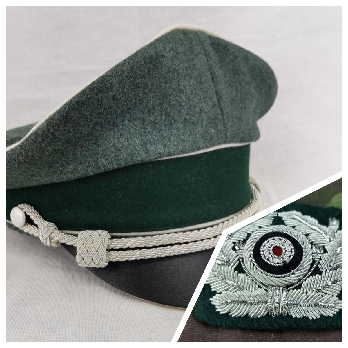 E.M.D  .WW2 E.M.D Combat hat,  - Fedora Hat Wool บทวิจารณ์และราคา