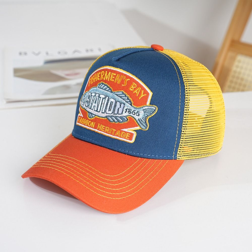 Outdoor Cap Breathable Fishing - Trucker Cap Mesh บทวิจารณ์และราคา