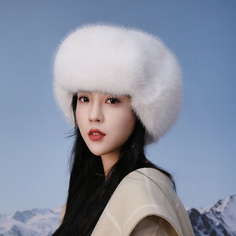 2025 New Winter Women Faux Fur - Winter Trapper Hat บทวิจารณ์และราคา
