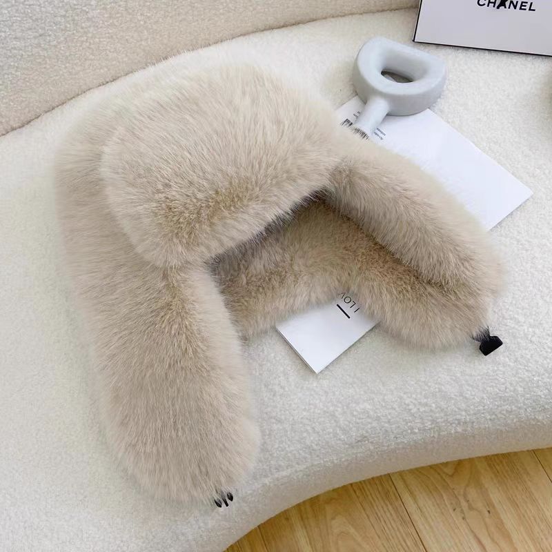 2025 New Winter Women Faux Fur - Winter Trapper Hat บทวิจารณ์และราคา