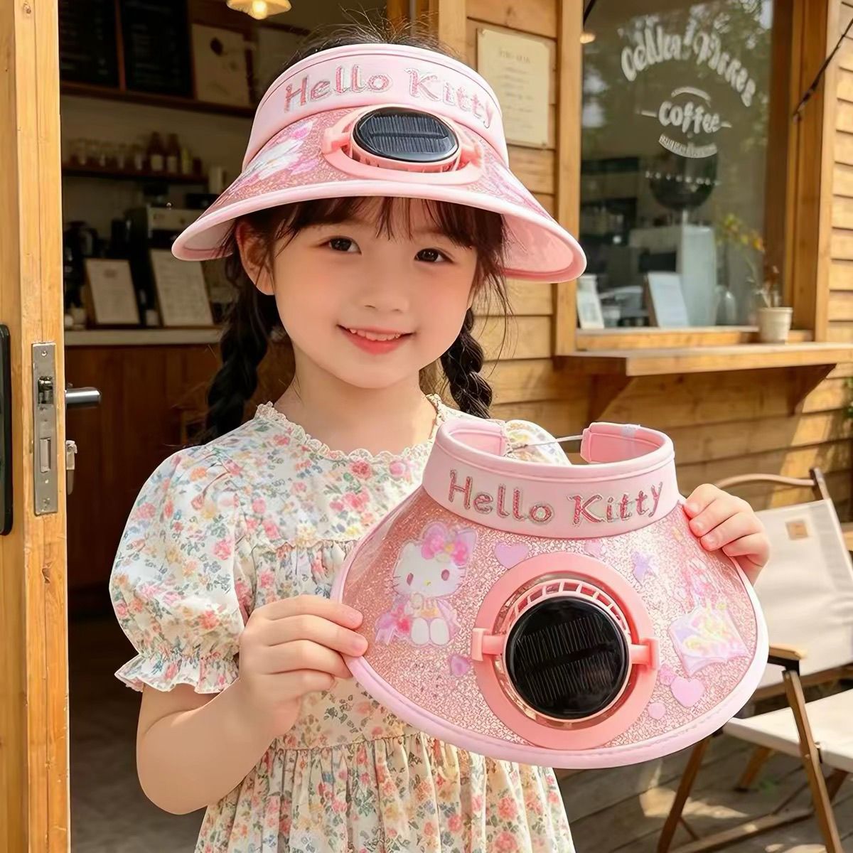 Anime Sanrio Kids Empty Top Su - Sun Hat Wide Brim บทวิจารณ์และราคา
