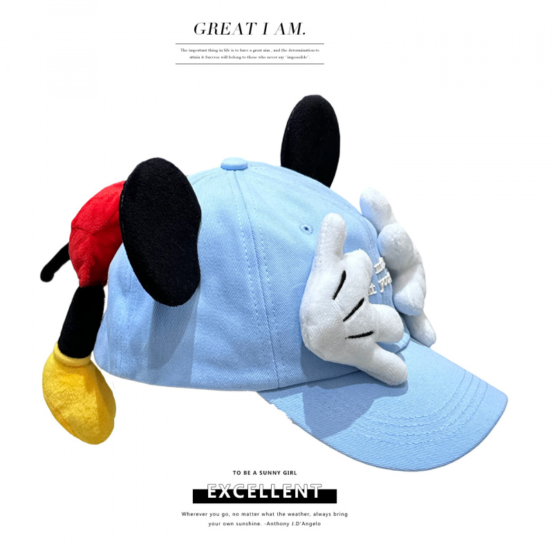 Color Mickey Face-Covering New - Baseball Cap Structured บทวิจารณ์และราคา