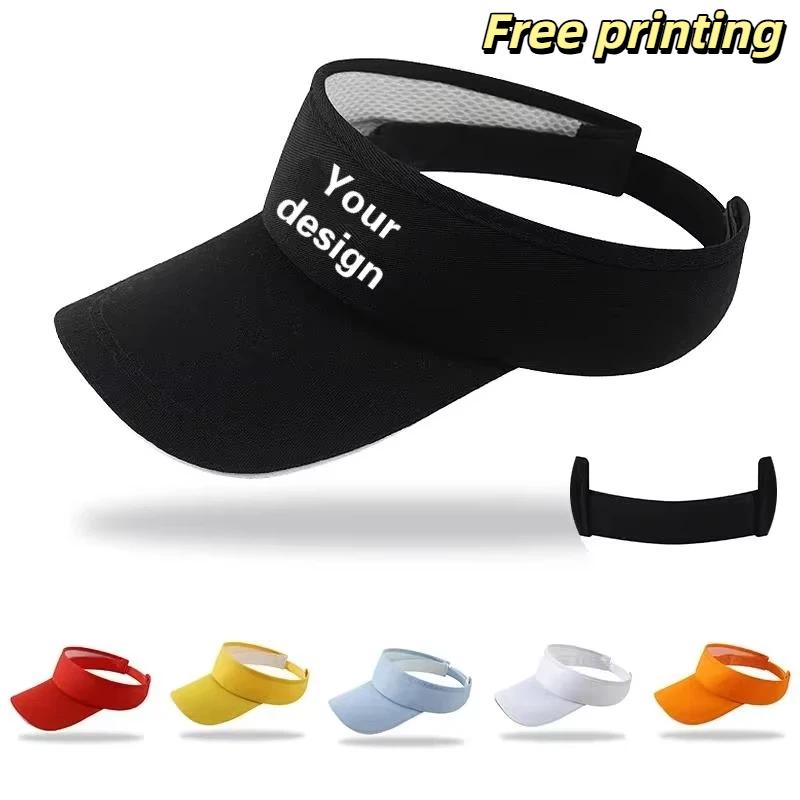 Custom Logo Anti-UV Women's Go - Visor Sun Hat บทวิจารณ์และราคา