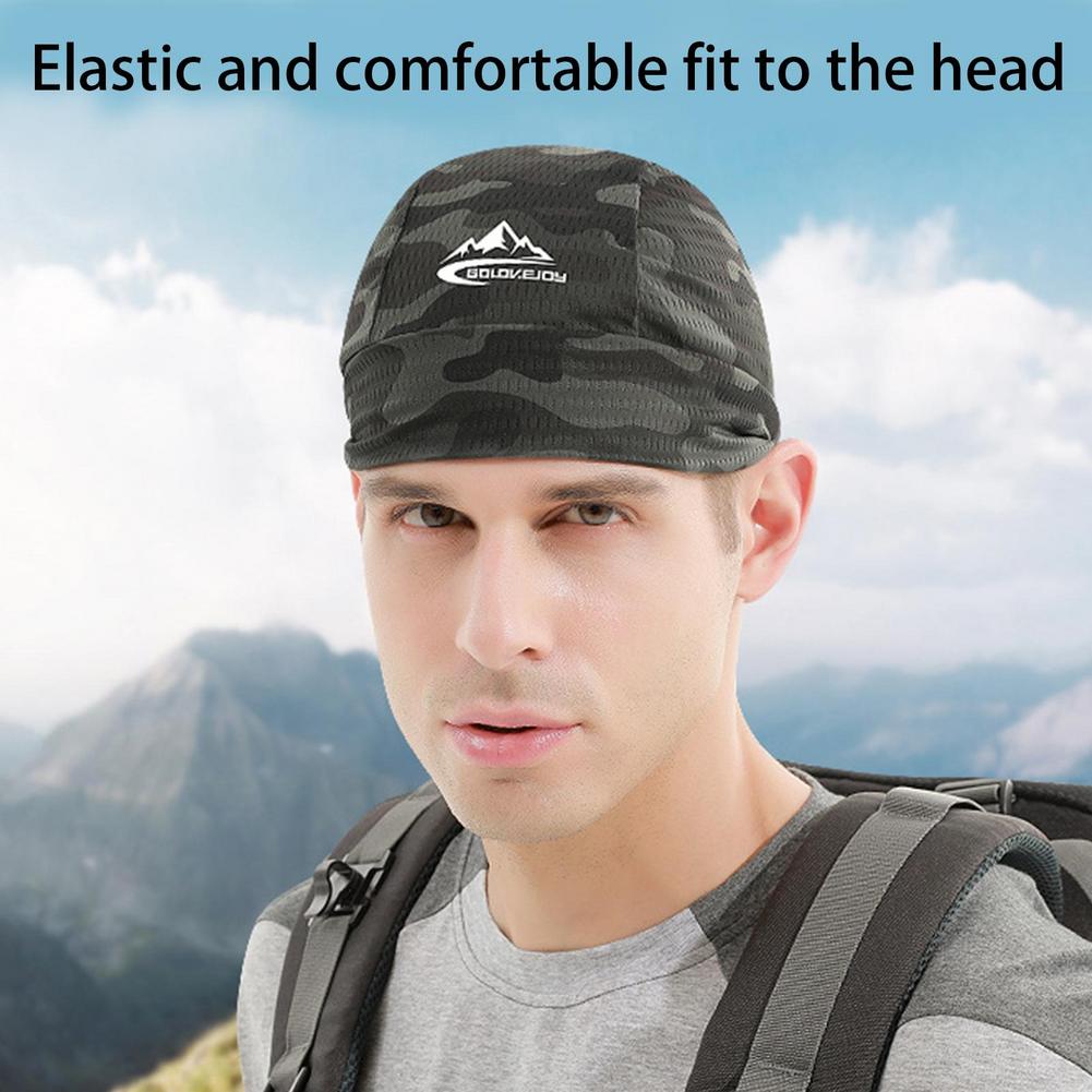 Cycling Cap Summer Ice Silk Qu - Skull Cap Helmet Liner บทวิจารณ์และราคา