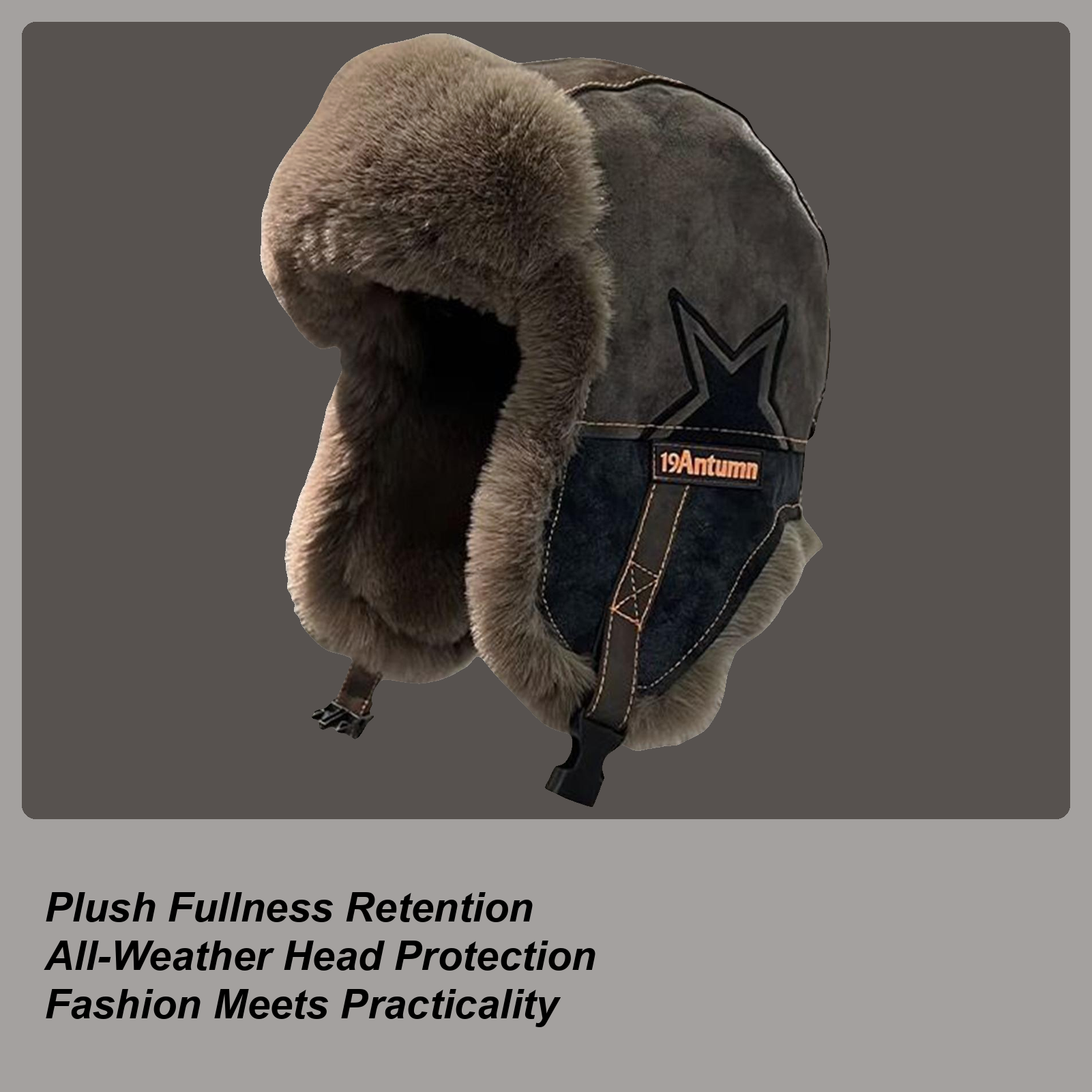 Winter Trapper Hat Warm Waterp - Winter Trapper Hat บทวิจารณ์และราคา