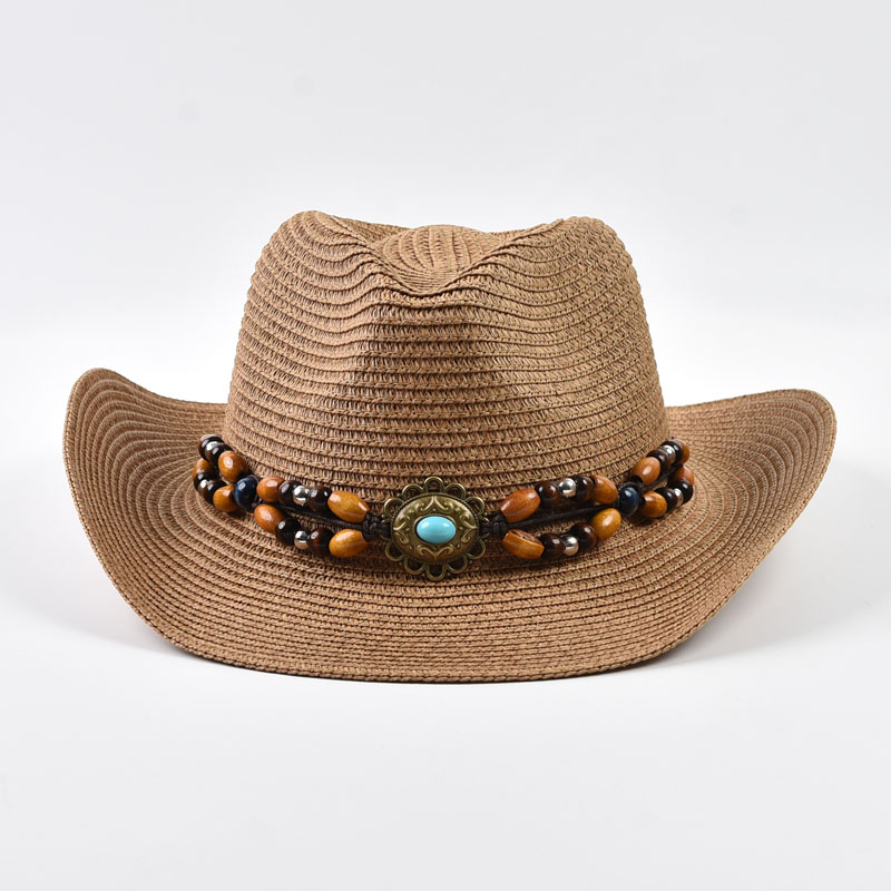 Straw Western Cowboy Hat For W - Cowboy Hat Straw บทวิจารณ์และราคา
