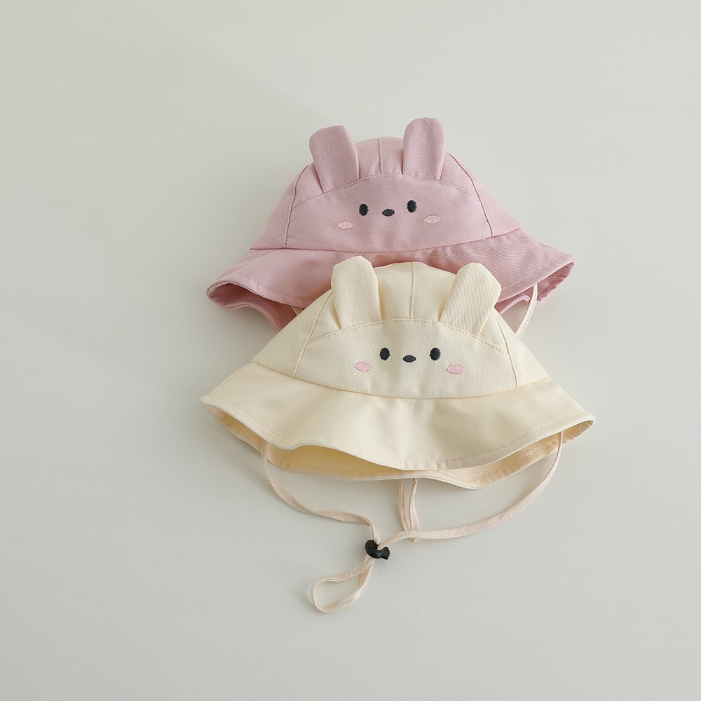 Baby Girls Sun Hat 48-50cm Cot - Bucket Hat Cotton บทวิจารณ์และราคา