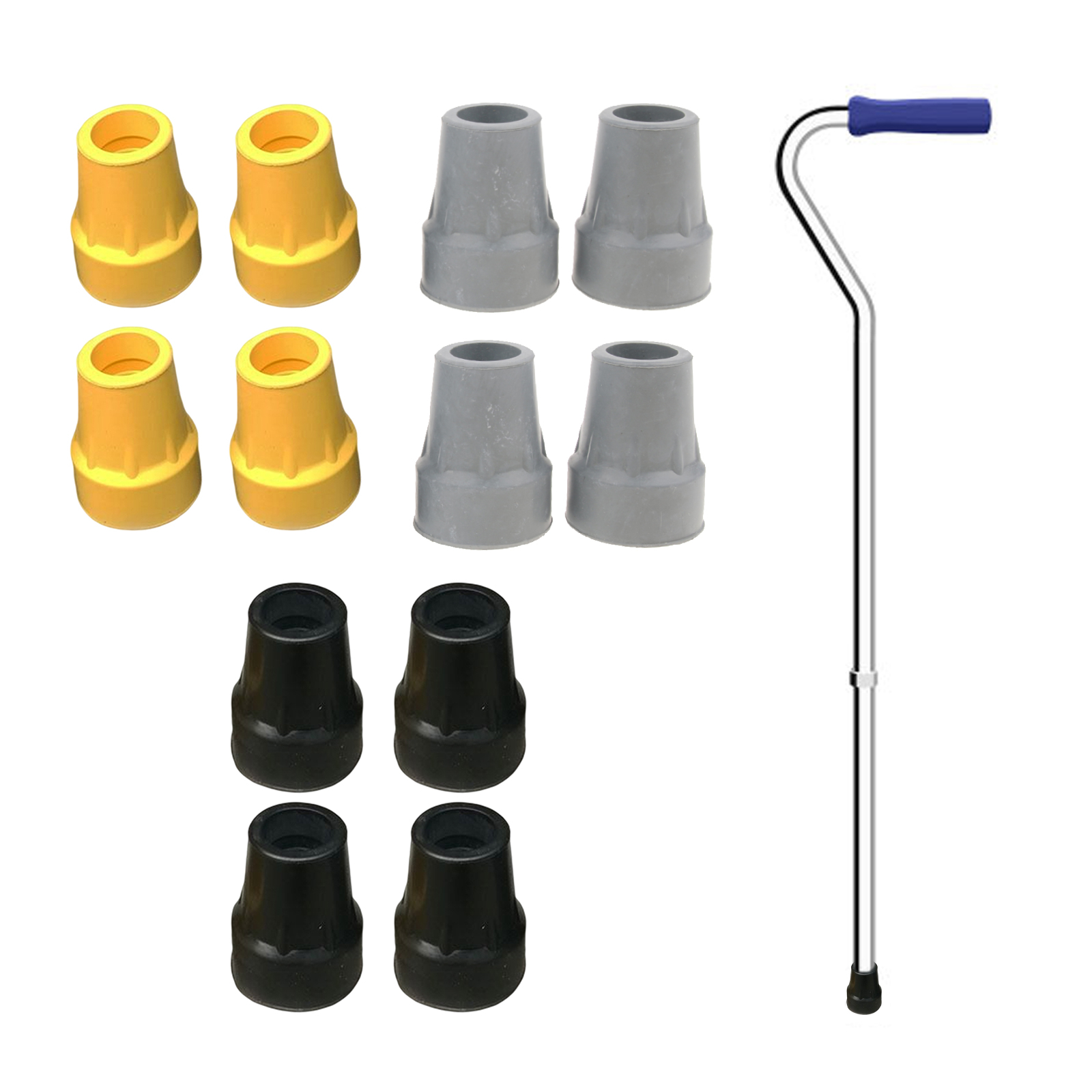 4 PCS 22mm Trekking Pole Rubbe - Running Cap Lightweight บทวิจารณ์และราคา