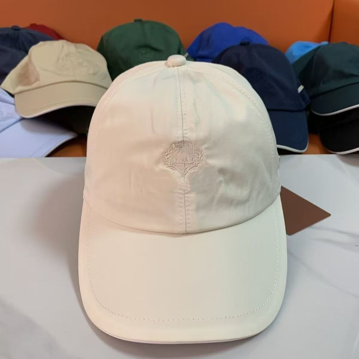 High Quality Solid Color Baseb - Baseball Cap Structured บทวิจารณ์และราคา
